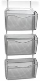 Zeller Present Zeitungsständer Mesh | Grau