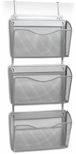 Zeller Present Zeitungsständer Mesh | Grau