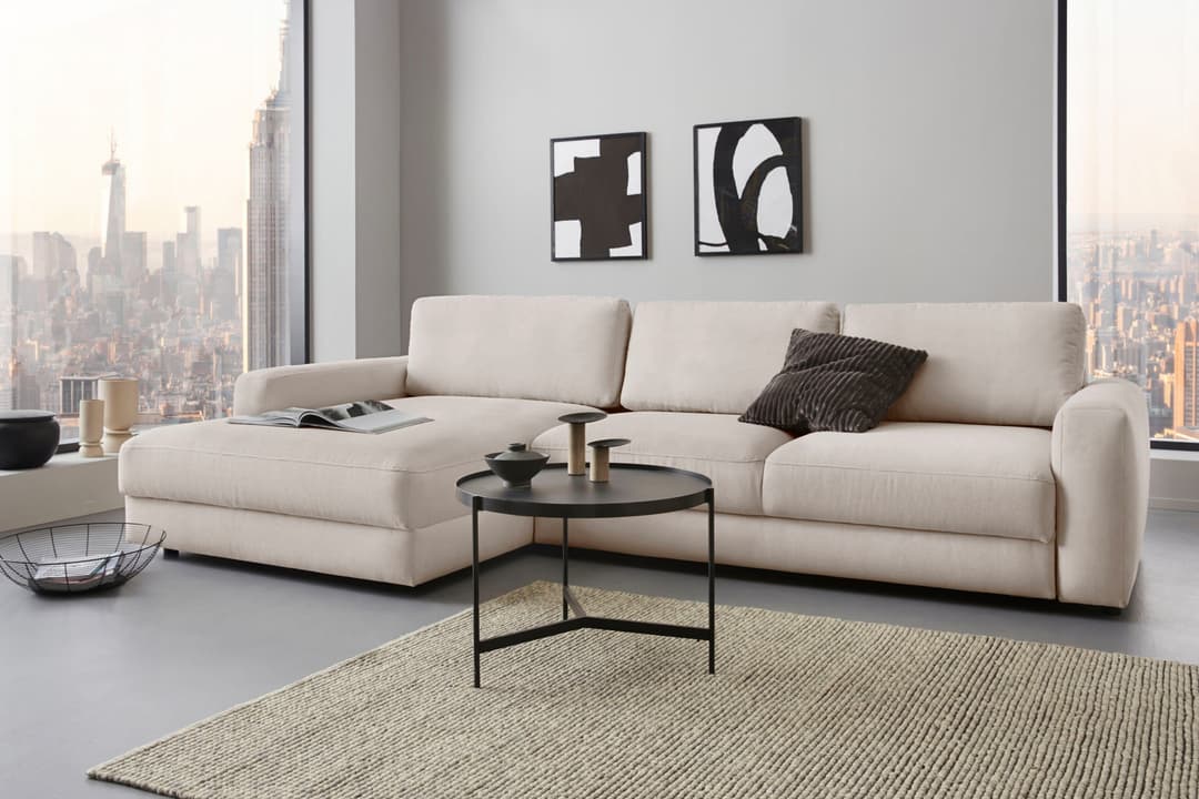 Home affaire Ecksofa Bloomfield | Beige