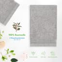 HAMMETEX Waschlappen 2er-Set | Grau 4