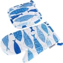 Egeria Topflappen Küchen Set Marin | Weiß