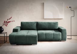 Home affaire Ecksofa Bolero L-Form | Grün