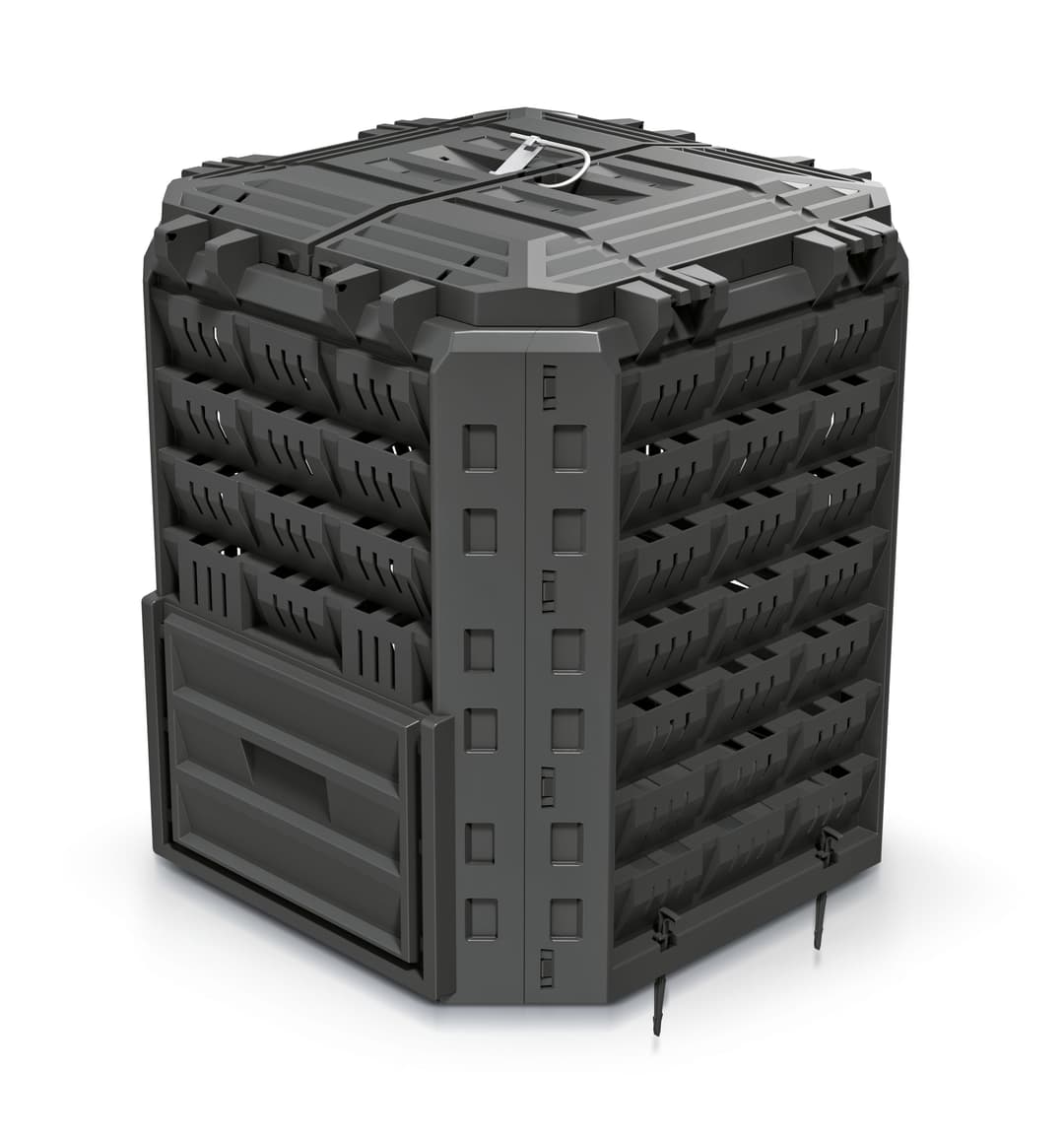 Prosperplast Komposter Compobox | Schwarz