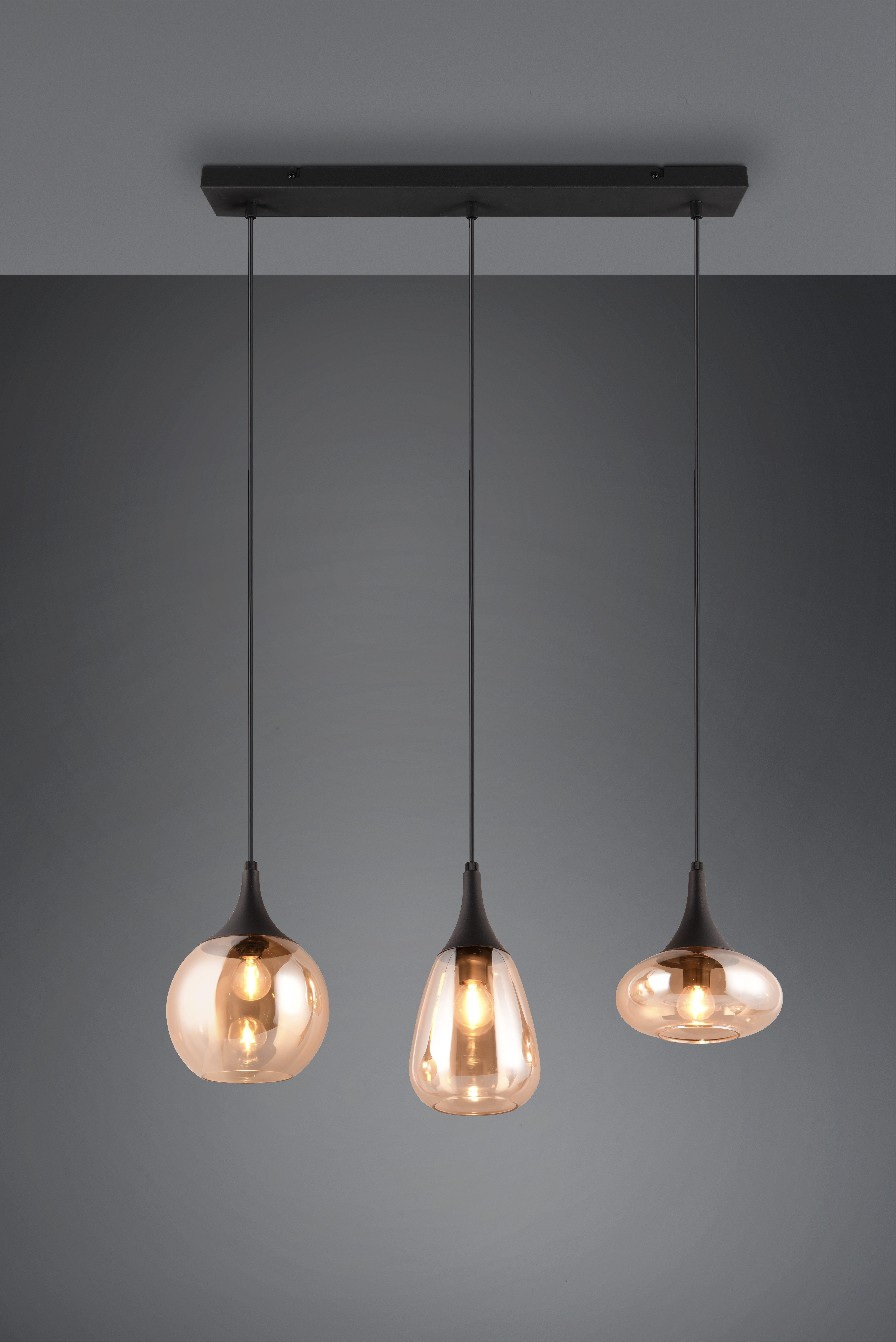 TRIO Leuchten Pendelleuchte Lumina | Braun