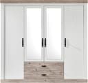 Home affaire Drehtürenschrank Florenz | Weiß 2