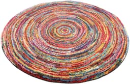 OCI DIE TEPPICHMARKE Hochflor-Teppich Sixteen Round | Mehrfarbig