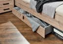 Wimex Stauraumbett Stockholm | Braun 4