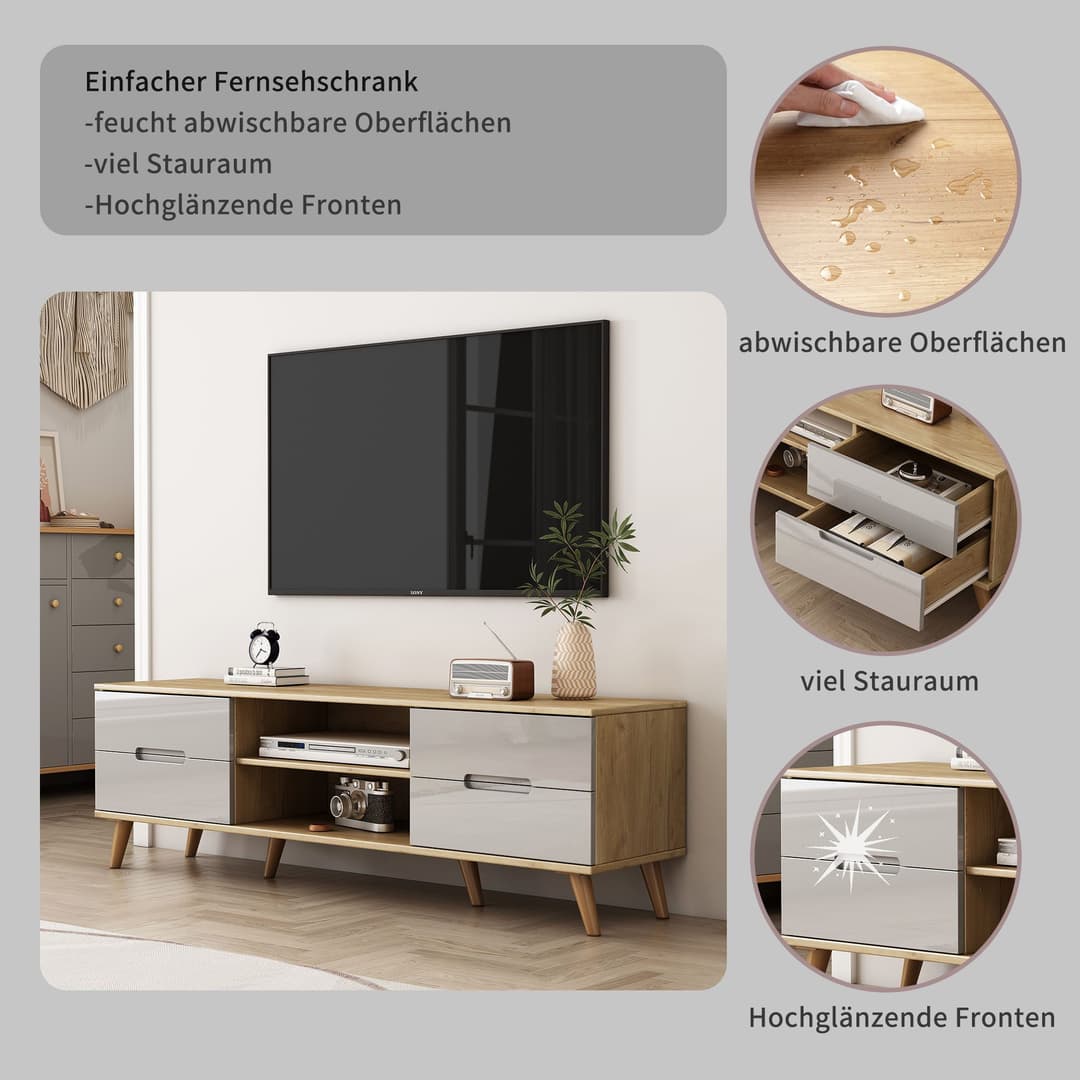 OTTO home TV-Board Lund | Holztöne