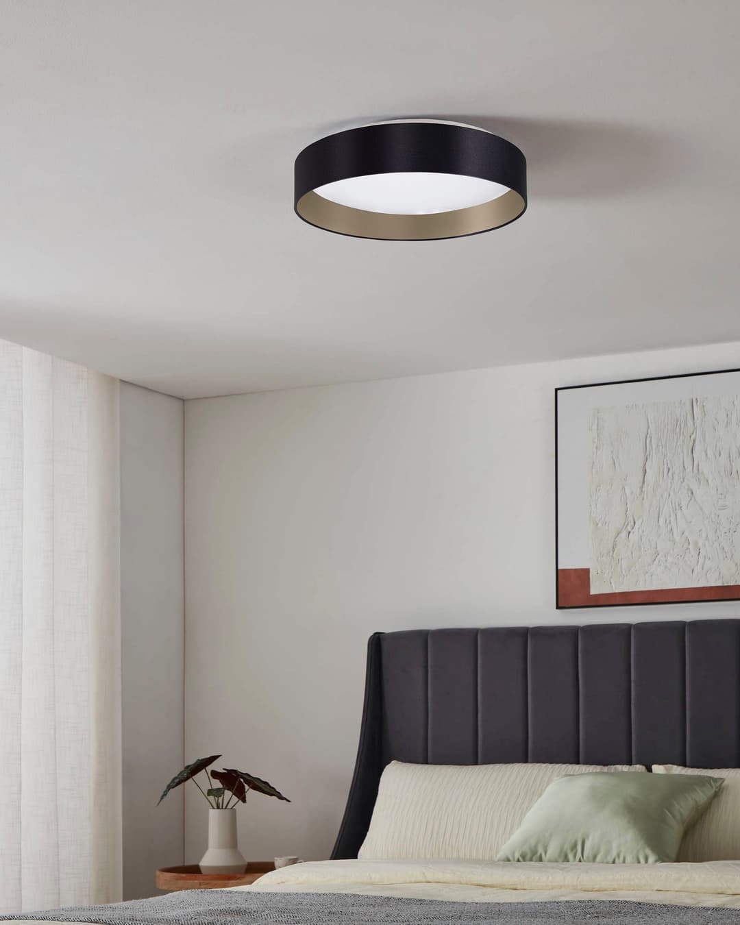 OTTO home LED Deckenleuchte Merryn | Schwarz