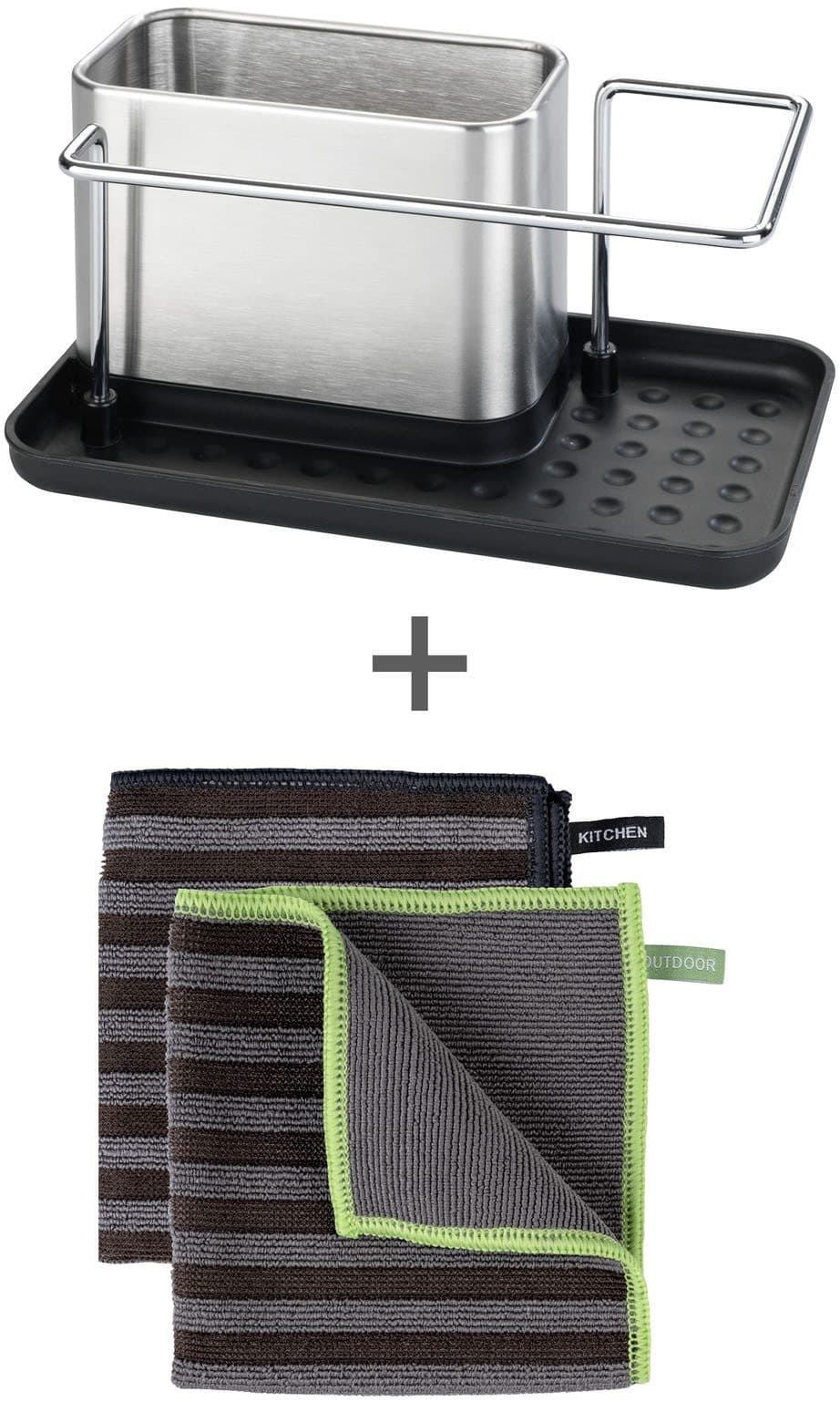 Wenko Küchenorganizer-Set Universal | Silber