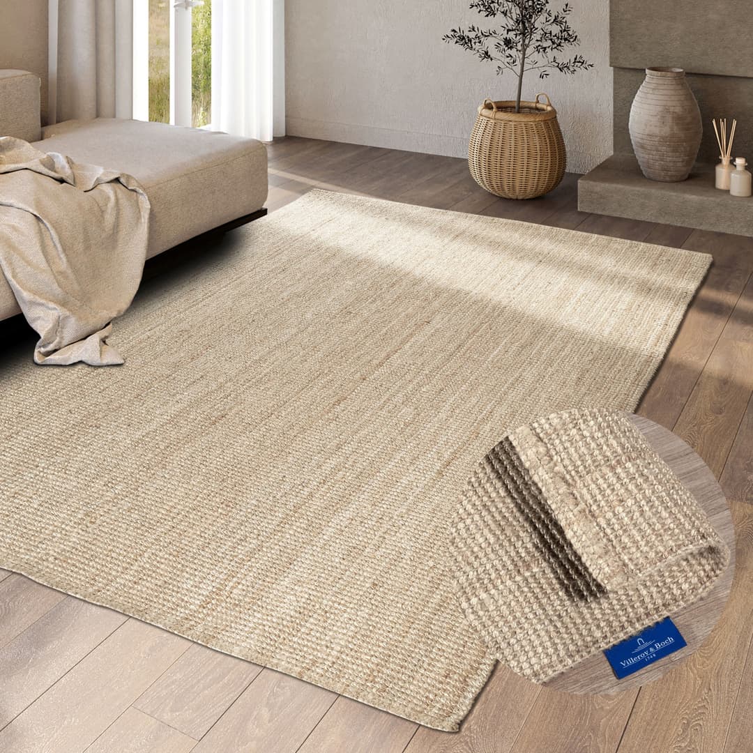 Villeroy & Boch Rosalie Juteteppich | Beige