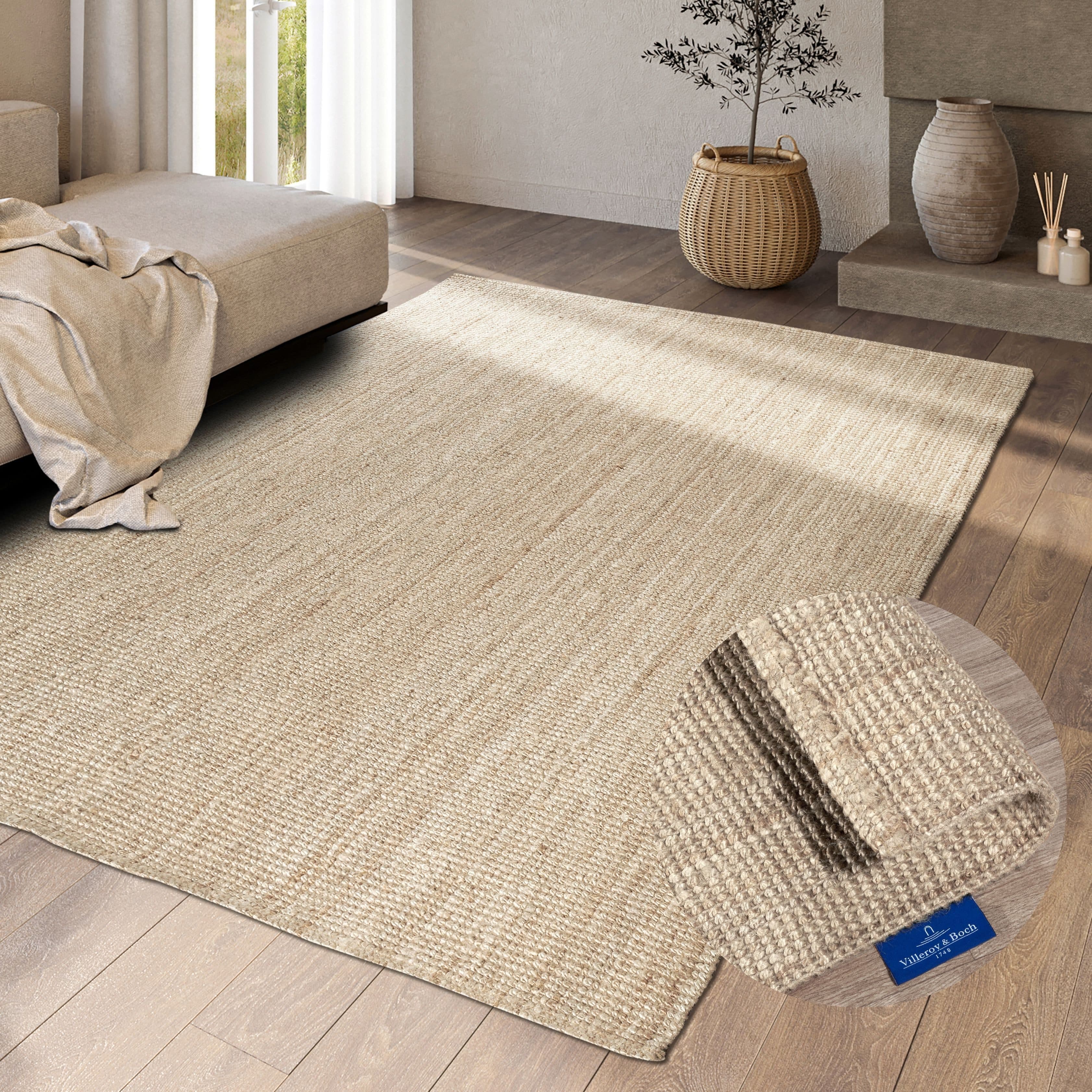 Villeroy & Boch Rosalie Juteteppich | Beige