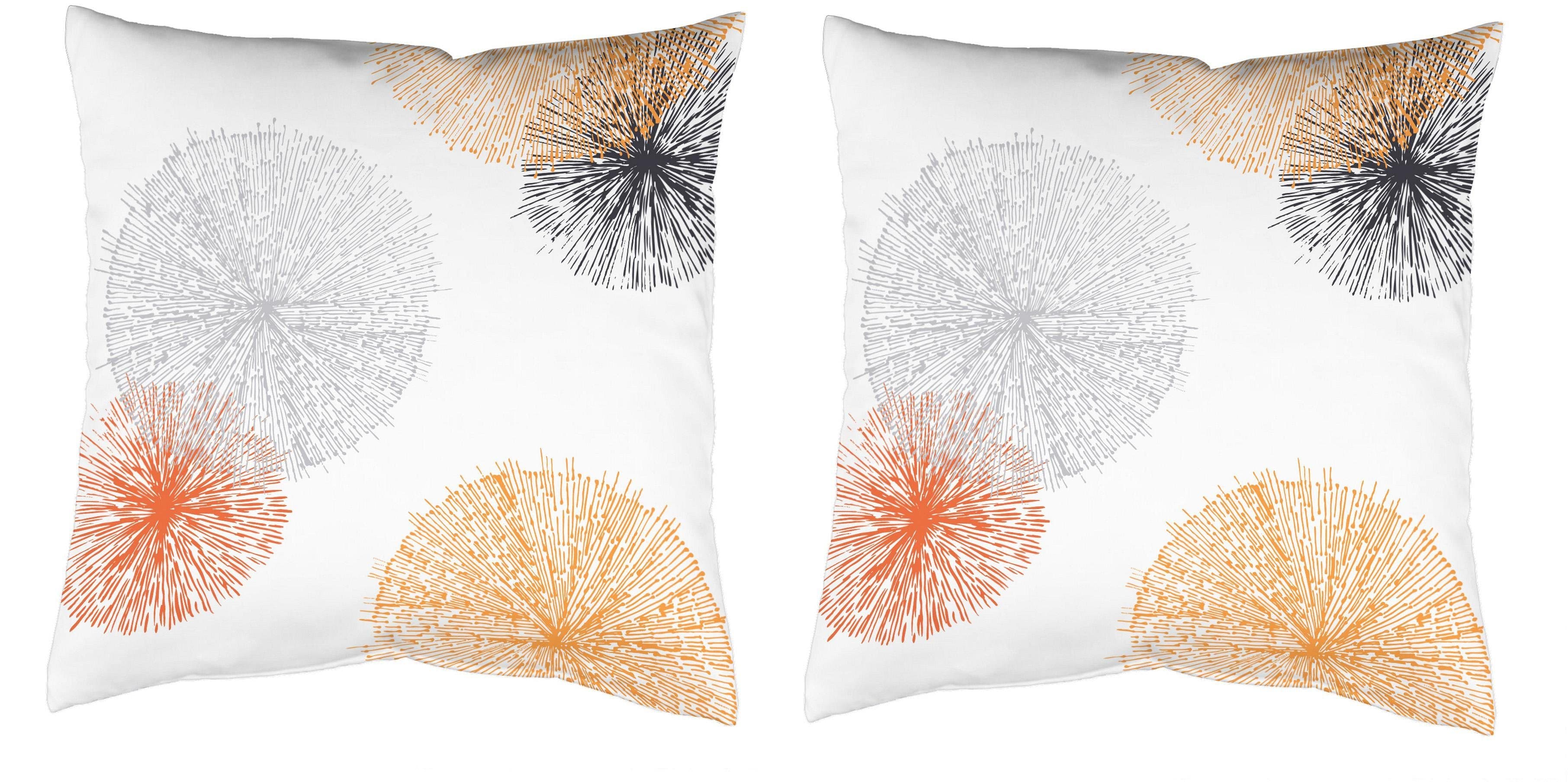 HOME WOHNIDEEN Dekokissen SCOPPIO | Orange