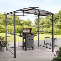 KONIFERA Grillpavillon Roma | Grau