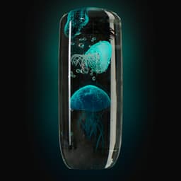 Leonardo Dekofigur Qualle OCEANO | Blau