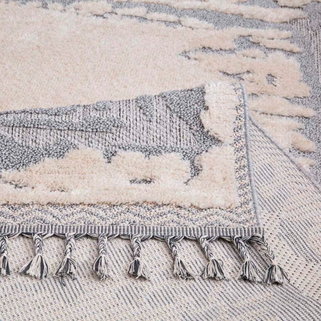 Carpet City Hochflor-Teppich Valencia 908 | Beige