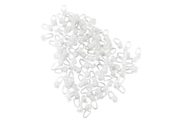 GARESA Gardinenröllchen Rollring für U-Profil | Weiß