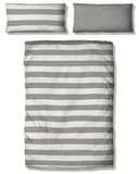 OTTO home Big Stripe Bettwäsche-Set | Grau