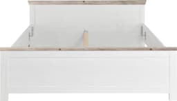 Home affaire Bett Florenz Doppelbett Landhausstil Bettgestell | Weiß