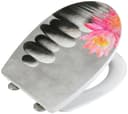WENKO WC-Sitz Water Lily mit Relief | Mehrfarbig 2