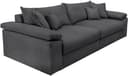 Home affaire Big-Sofa Soft&Cosy XXL | Schwarz 5