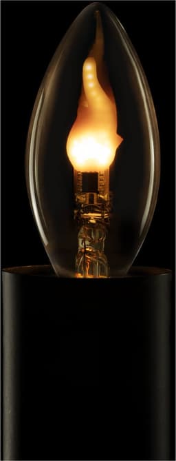 SEGULA LED-Filament LED Kerze E27 smokey grau | Grau