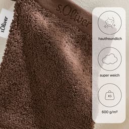 s.Oliver Waschhandschuh | Braun