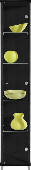 fif möbel Vitrine OPTIMA | Schwarz 4