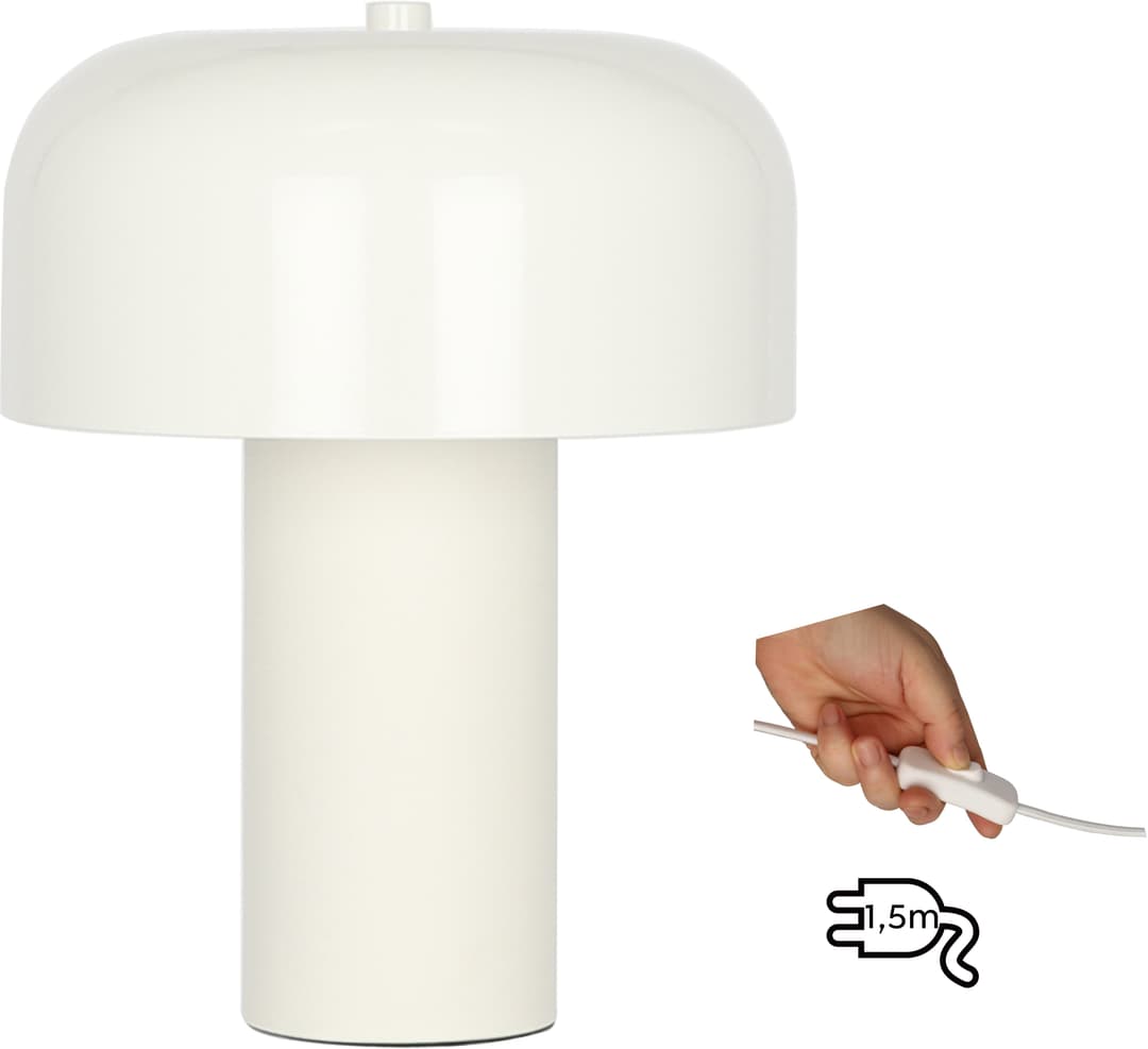 OTTO home Tischleuchte Jorre | Weiß
