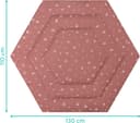 fillikid Laufgittereinlage 6-eck Jersey | Rosa 5