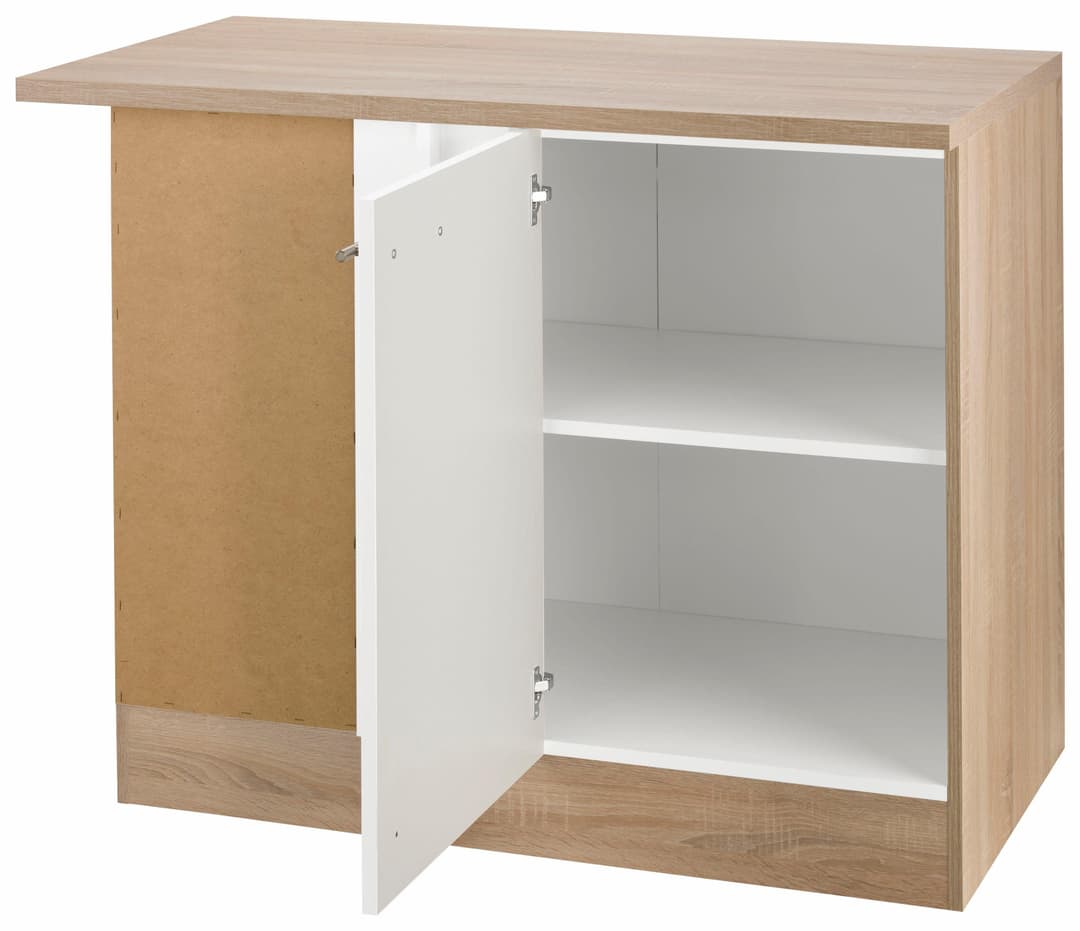 OPTIFIT Eckunterschrank Kalmar | Weiß