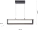 OTTO home LED Pendelleuchte Civva | Schwarz 4