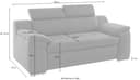 sit&more 2-Sitzer Andiamo | Grau 5