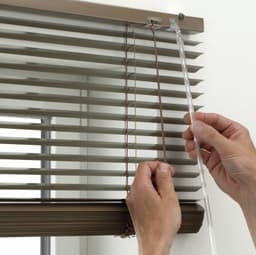 GARDINIA Jalousie Aluminium-Jalousie 25 mm | Braun