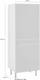OPTIFIT Hochschrank Bern | Grau 2