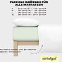 Schlafgut Spannbettlaken EASY JERSEY | Grün 4