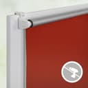 Seitenzugrollo Klemmfix Hitzeschutz | Terrakotta 5