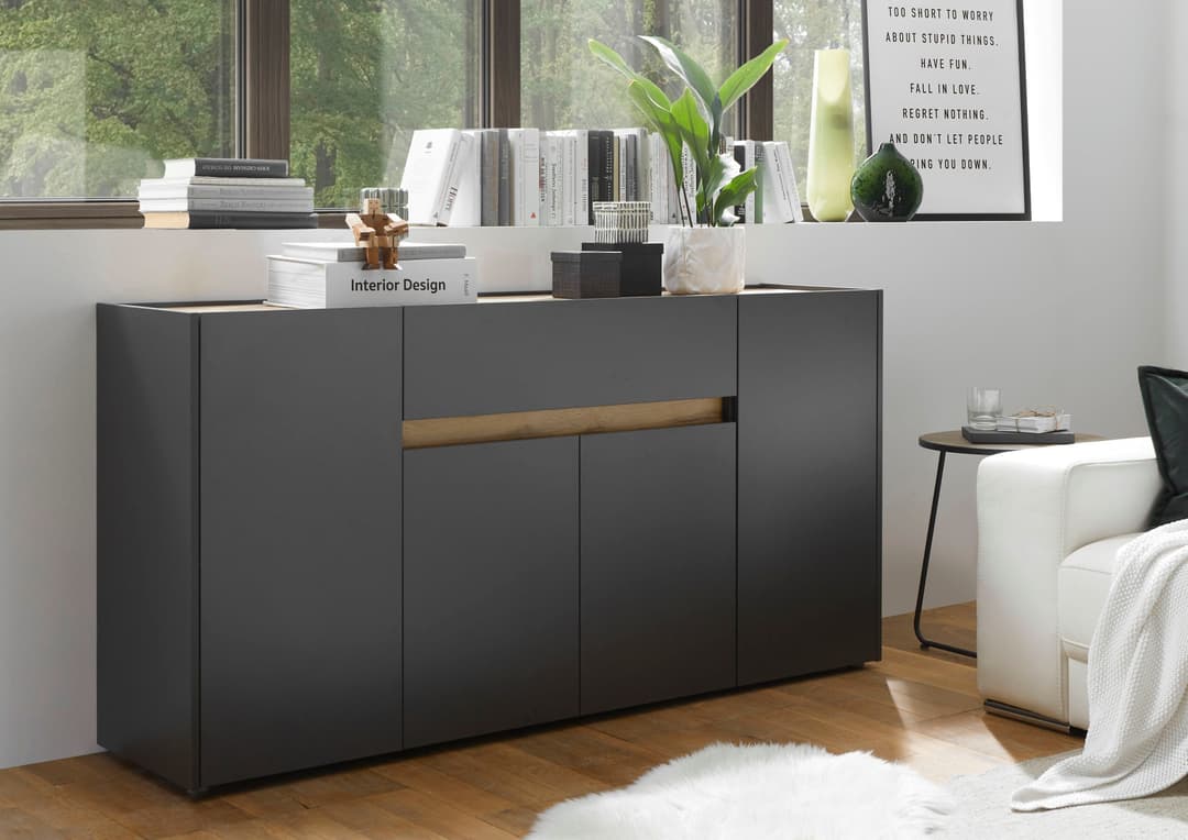 Home affaire Sideboard City/Giron | Grau
