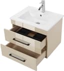 welltime Waschtisch Florenz Badschrank Badmöbel inkl. Waschbecken 4