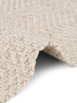 ELLE DECORATION Wollteppich Majoli | Beige