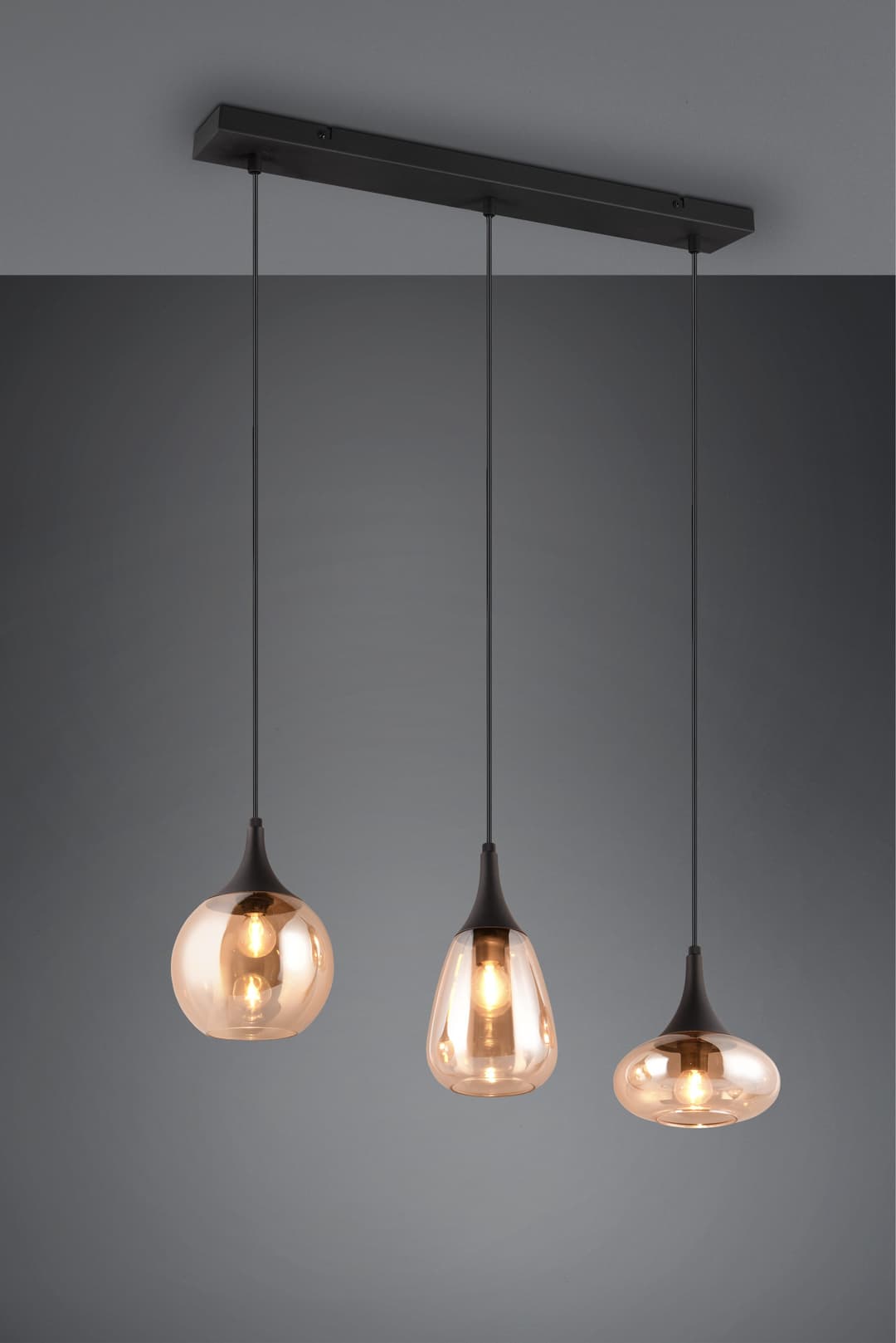 TRIO Leuchten Pendelleuchte Lumina | Braun