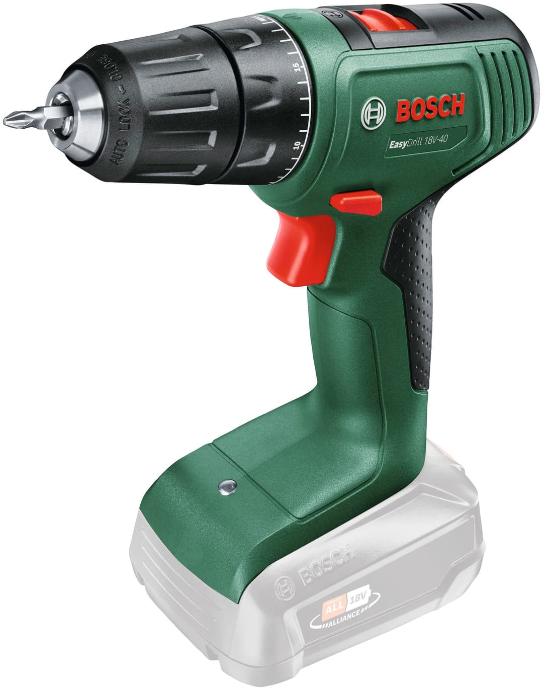 Bosch Home & Garden Akku-Bohrschrauber EasyDrill 18V-40 | Grün