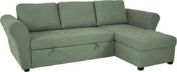 Trends by HG Ecksofa Lasse L-Form | Grün