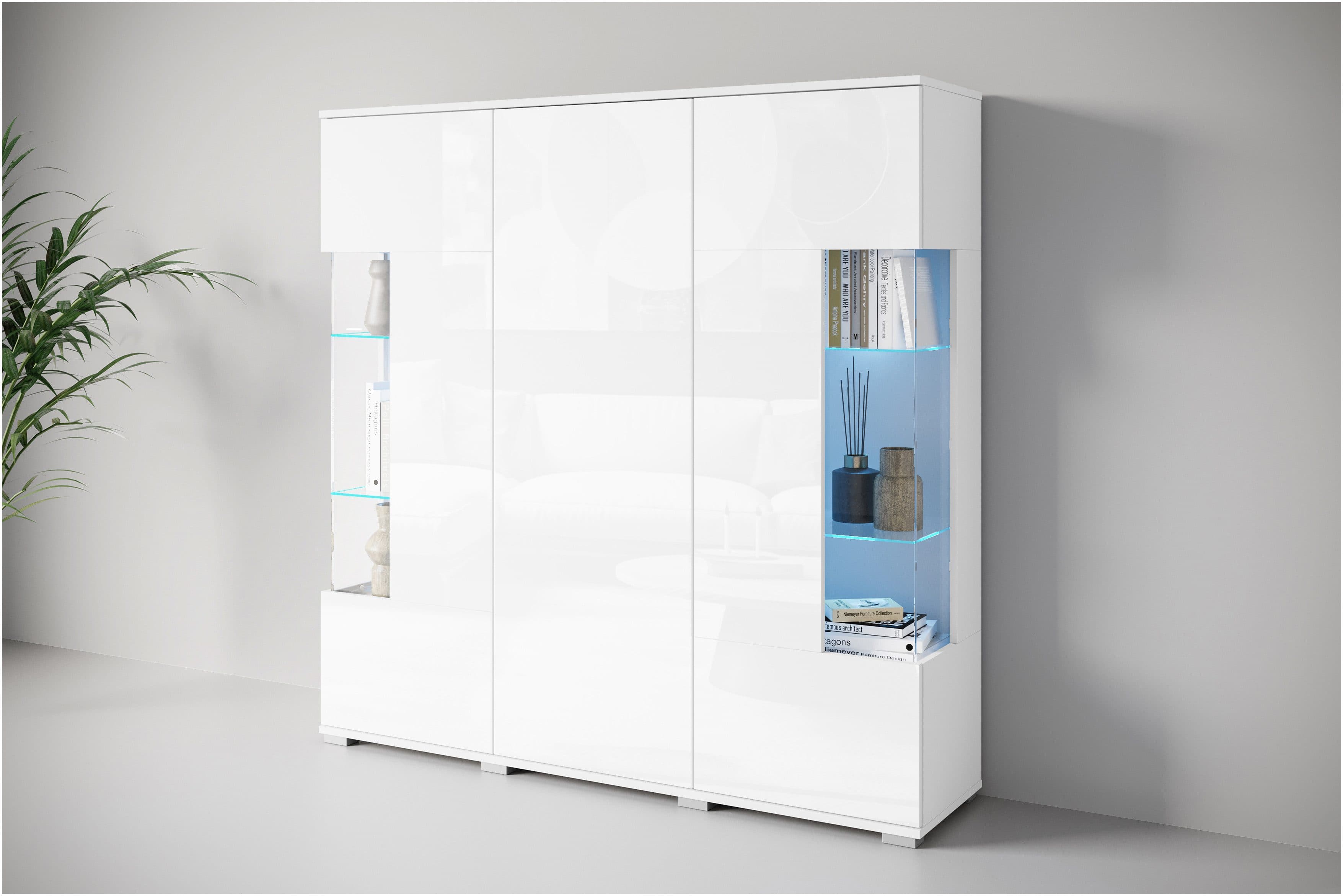 OTTO home Highboard Kenia | Weiß