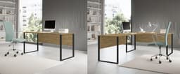 BEGA OFFICE Eckschreibtisch Amanda | Holztöne