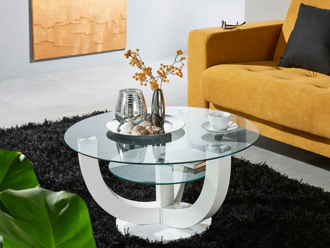 Stolkom Sp.z.o.o. Couchtisch Denver | Weiß