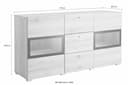 OTTO home Sideboard Baros | Grau 3