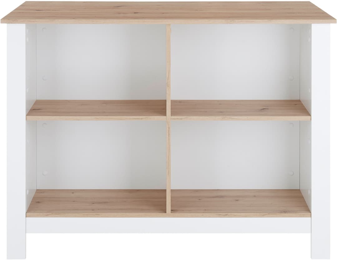 BASIC by Balculina Sugar Kücheninsel | Holztöne