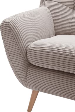 exxpo - sofa fashion 3-Sitzer Scandi | Braun