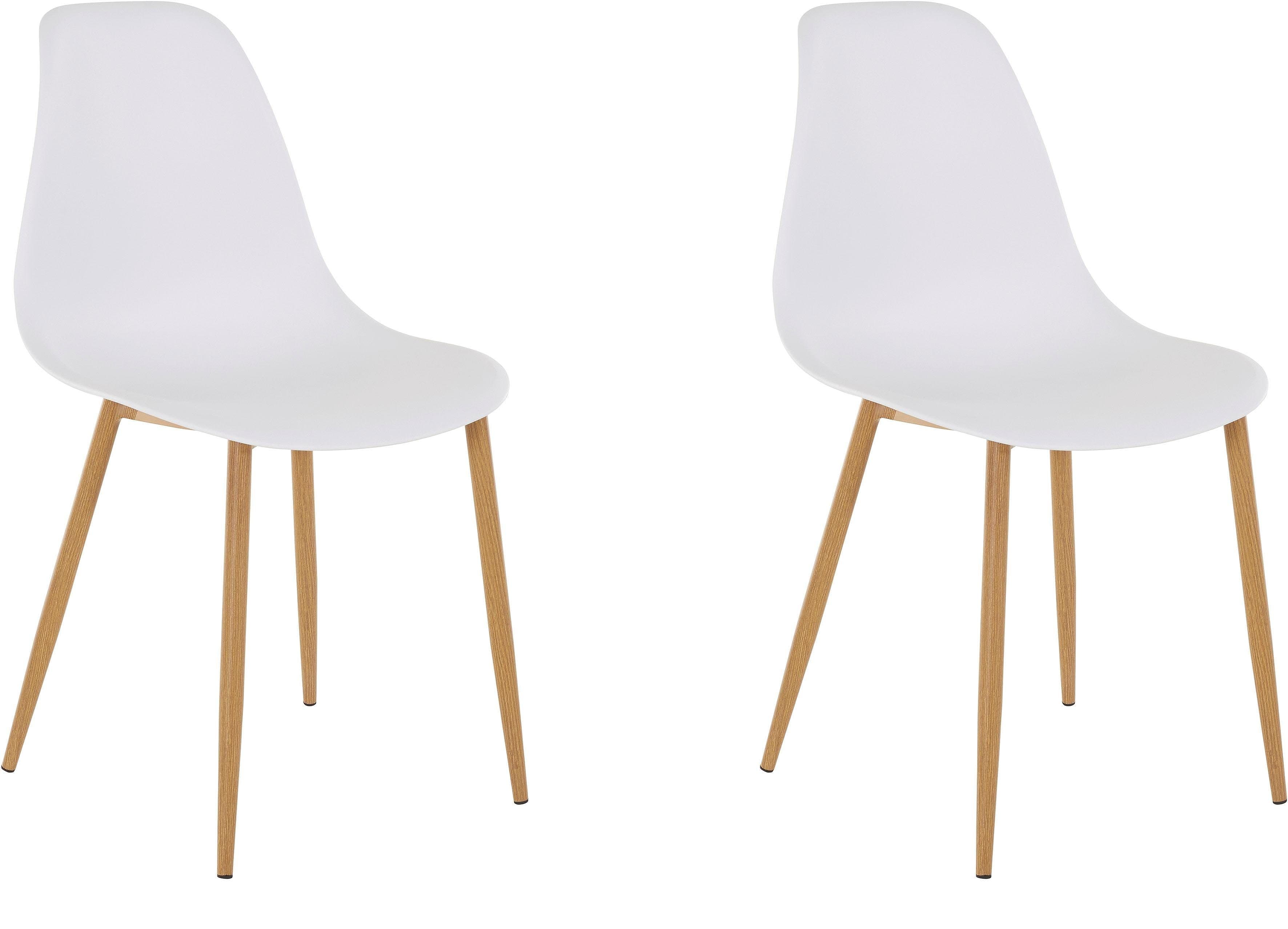 OTTO home Miller Schalenstuhl | Weiß